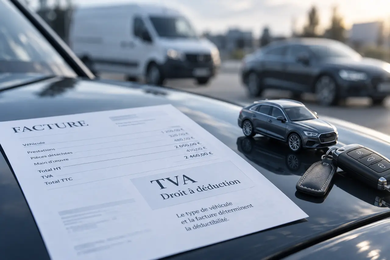 TVA sur voiture : le véhicule et la facture tranchent le droit à déduction