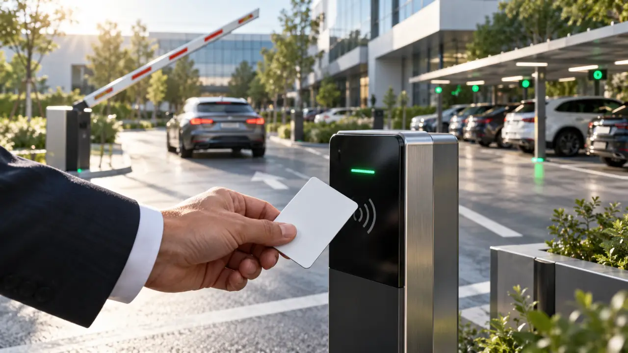 Gestion de parking en entreprise : libérer les places sans multiplier les badges