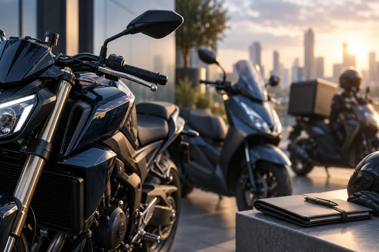 Assurance flotte moto : un contrat unique, des garanties adaptées à chaque deux-roues