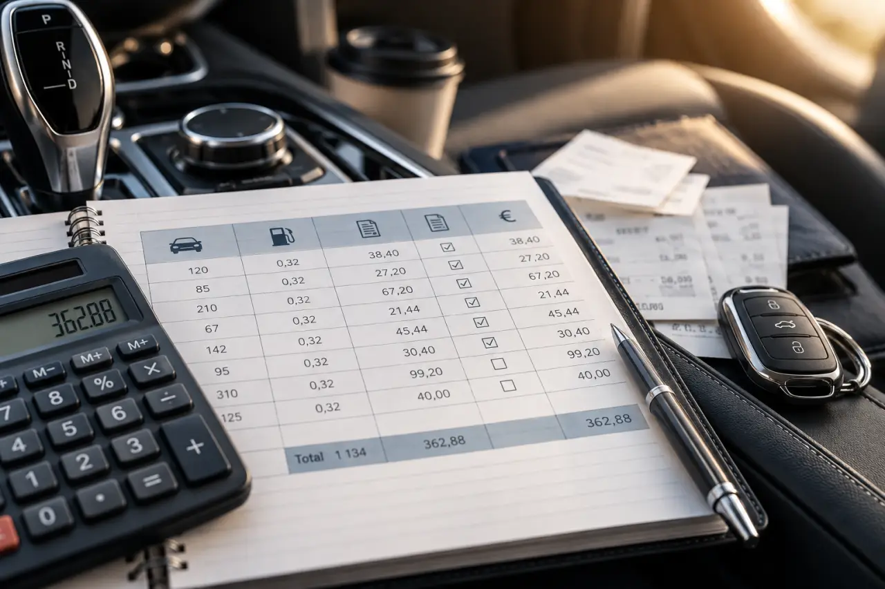 Calcul des frais de déplacement professionnel : barème kilométrique, frais réels et justificatifs