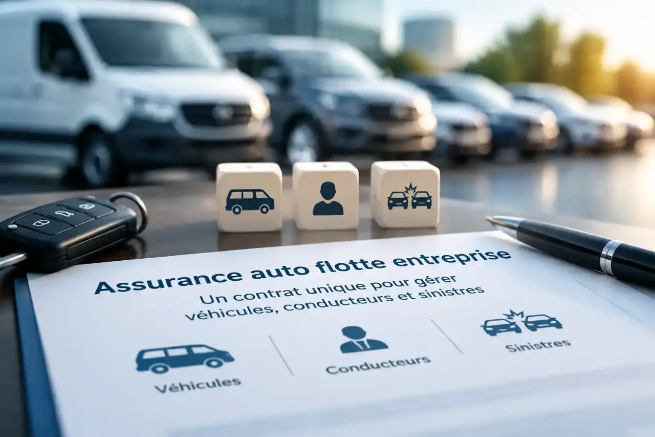 Assurance auto flotte entreprise : un contrat unique pour gérer véhicules, conducteurs et sinistres