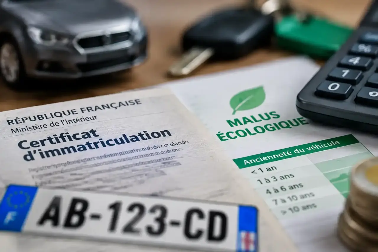 Le malus écologique d’une voiture d’occasion dépend de son immatriculation et de son ancienneté